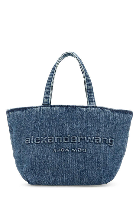 ALEXANDER WANG Mini Denim Punch Handbag