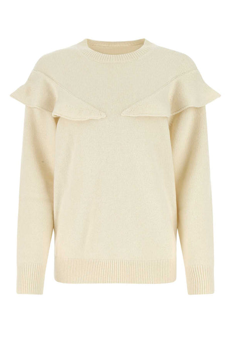 CHLOE Ivory Cashmere Oversize Sweater