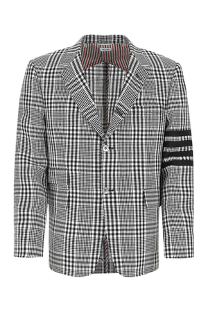 THOM BROWNE Linen Jacket for Modern Man