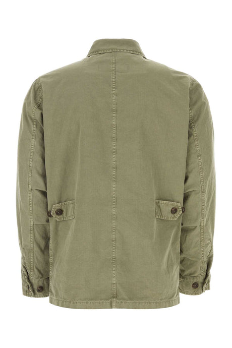 FAY Sage Green Cotton Jungle Jacket