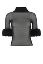 SAINT LAURENT Elegant Silk Top for Women