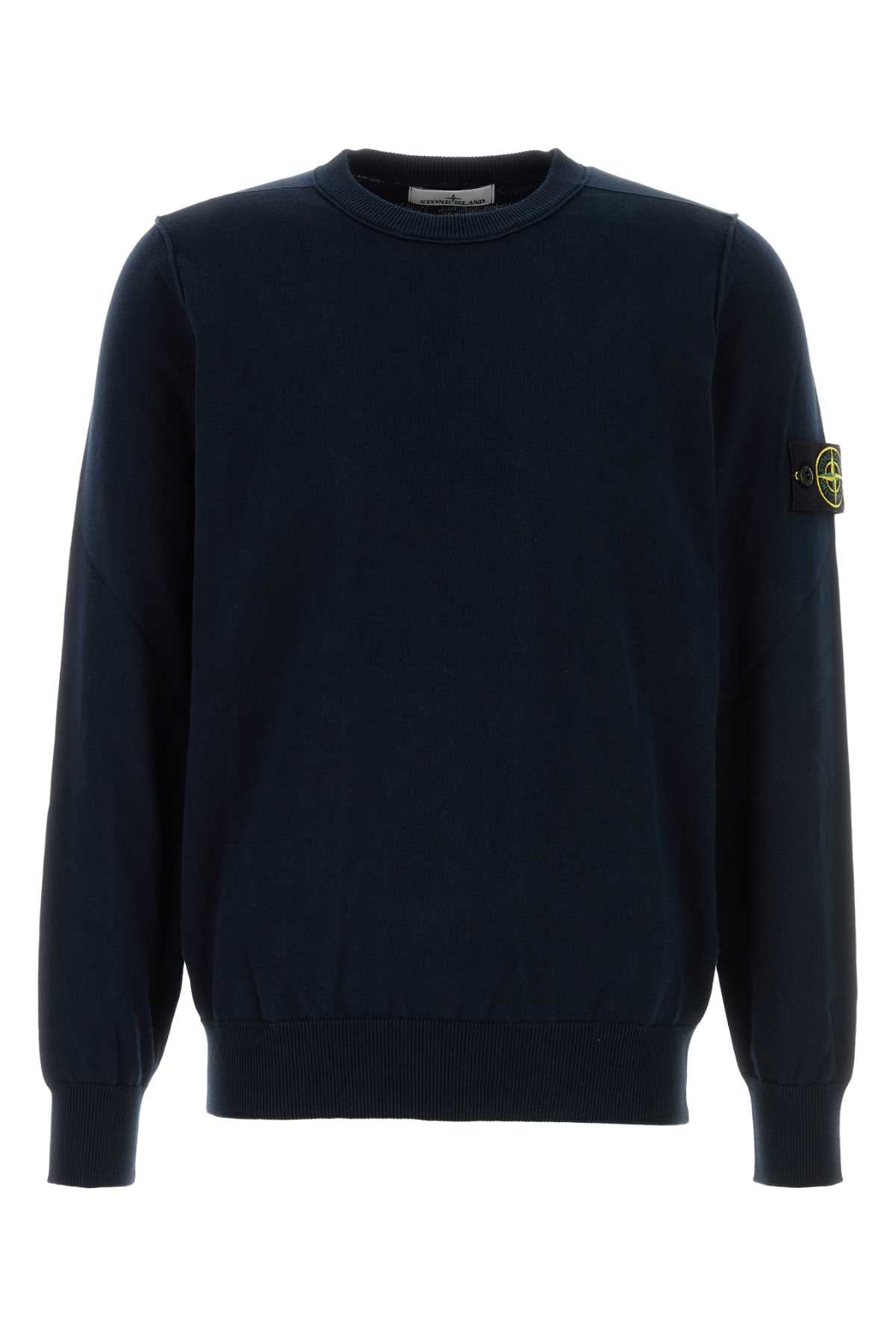 STONE ISLAND Essential Cotton Sweater for Men