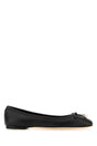 JIMMY CHOO Elegant Nappa Leather Mini Ballerinas