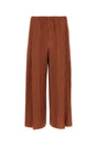 HOMME PLISSE' ISSEY MIYAKE Copper Wide-Leg Pants for Men - Seasonal 23W