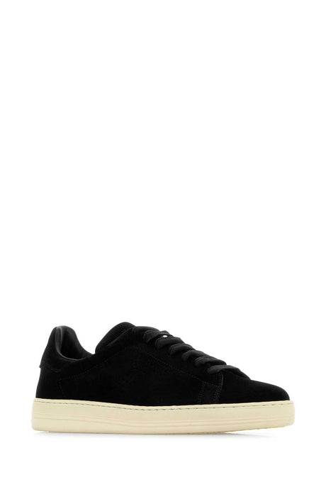 TOM FORD Black Suede Sneaker