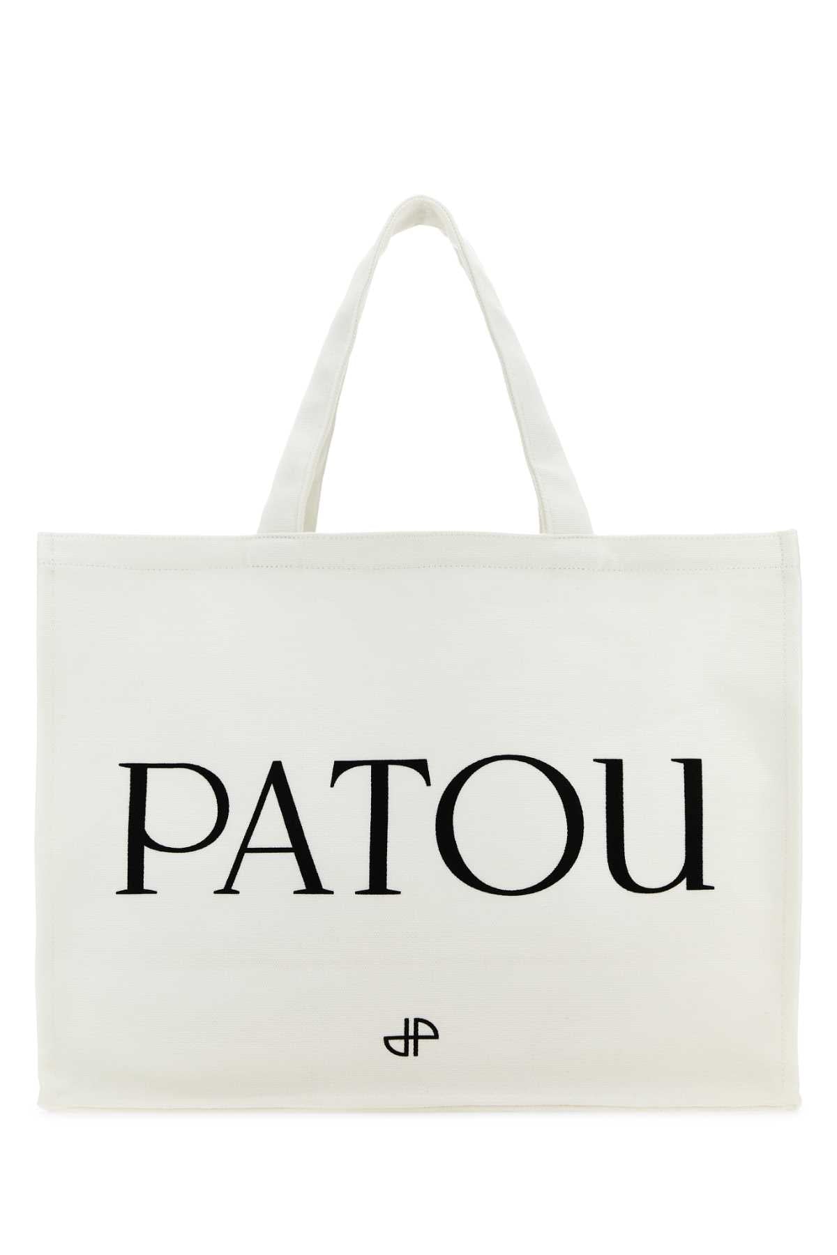 PATOU Stylish Cotton Shopping Handbag - 42.5 cm x 34 cm