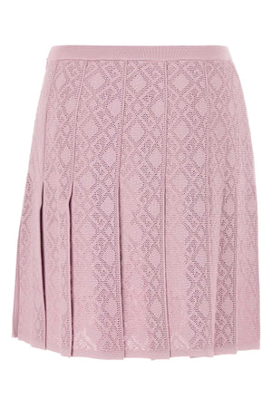 GIVENCHY Chic Pink Viscose Blend Mini Skirt