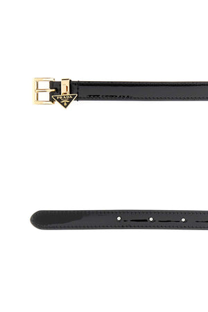 PRADA Elegant Leather Belt - 1.5 cm Height