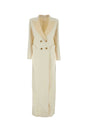 Heart Blazer Dress in Ivory Viscose Blend