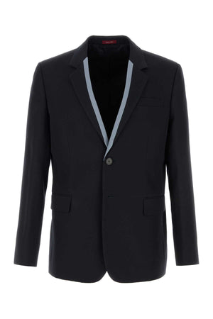 GUCCI Midnight Blue Wool Blazer for Men