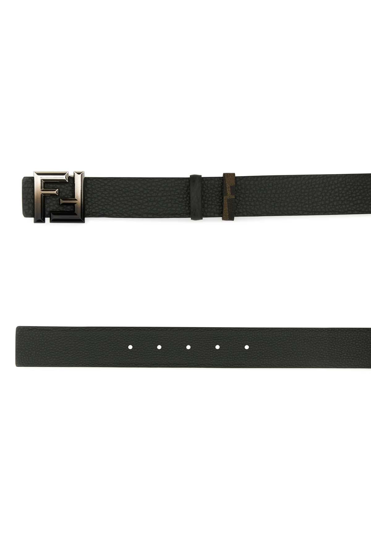 FENDI Reversible Rounded Belt - 3.5 cm Height