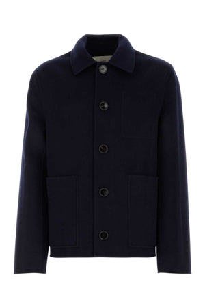 AMI Classic Wool Blend Jacket for Men