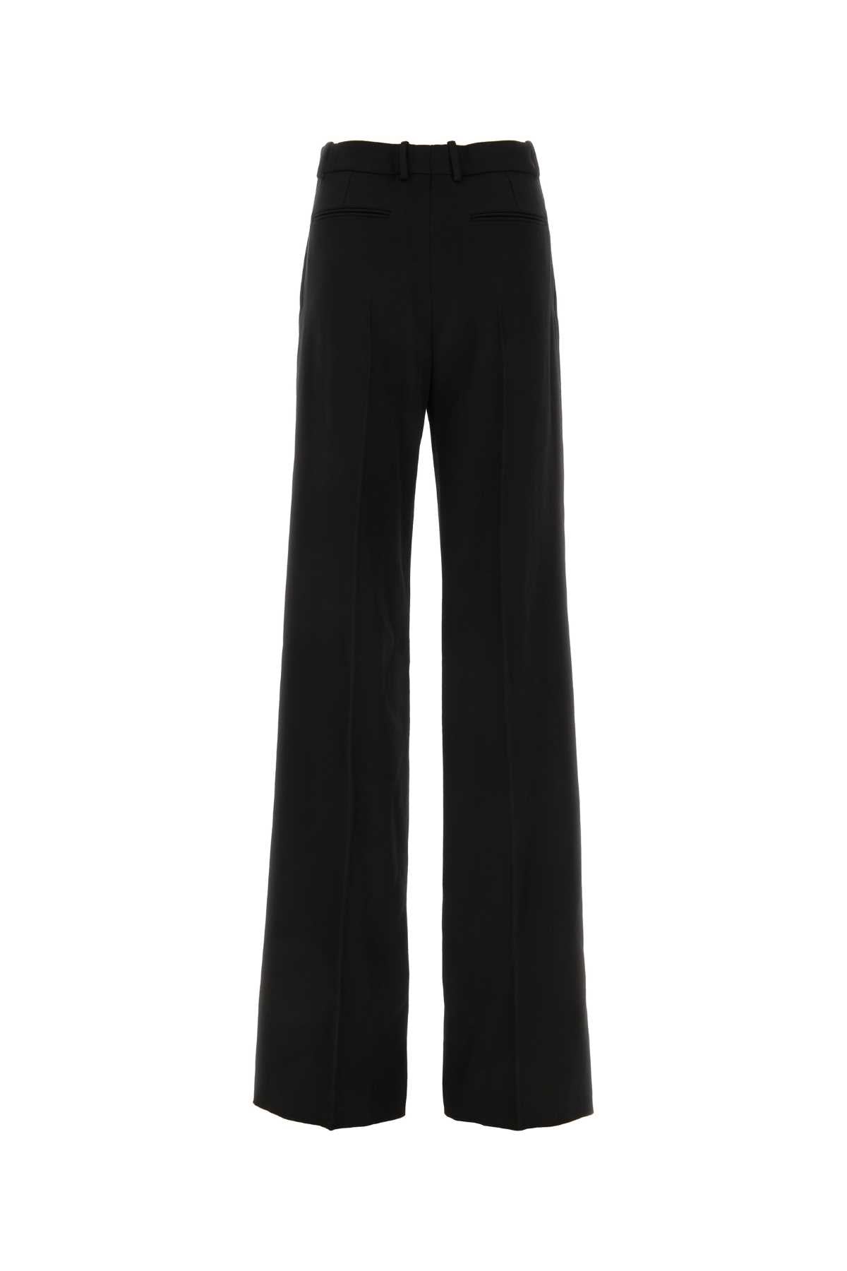 SAINT LAURENT Wide-Leg Wool Pants for Women