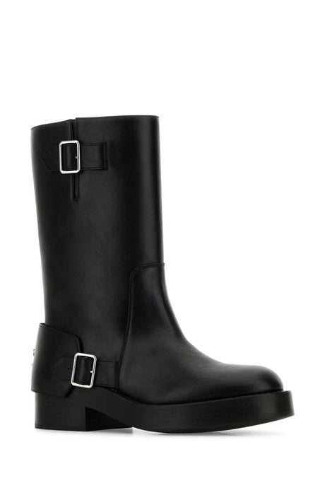 COURREGES Chic Leather Americana Boots for Women