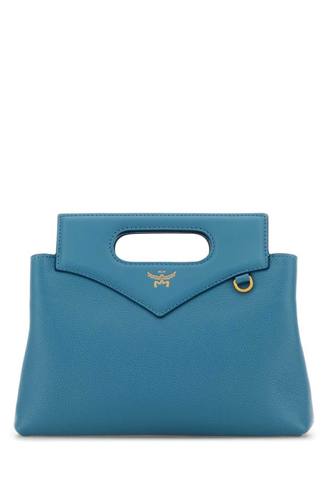 MCM Mini Soft Diamond Handbag - Turquoise