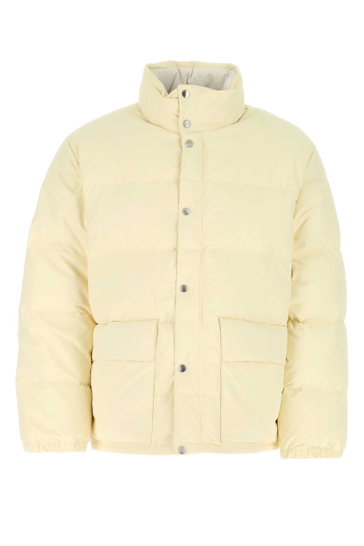 JIL SANDER Cream Down Jacket for Men - Winter 2024