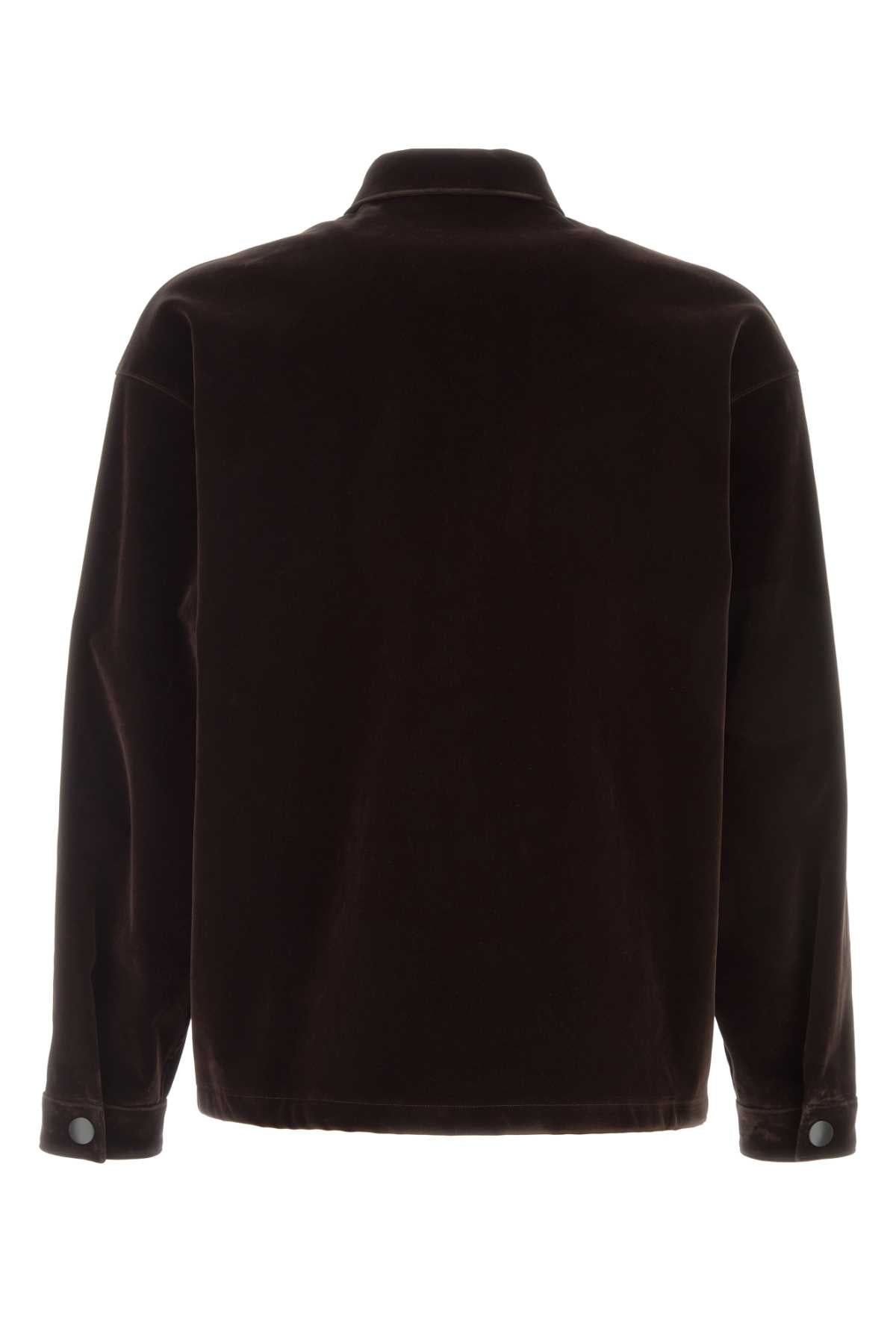 PRADA Luxurious Velvet Shirt for Men