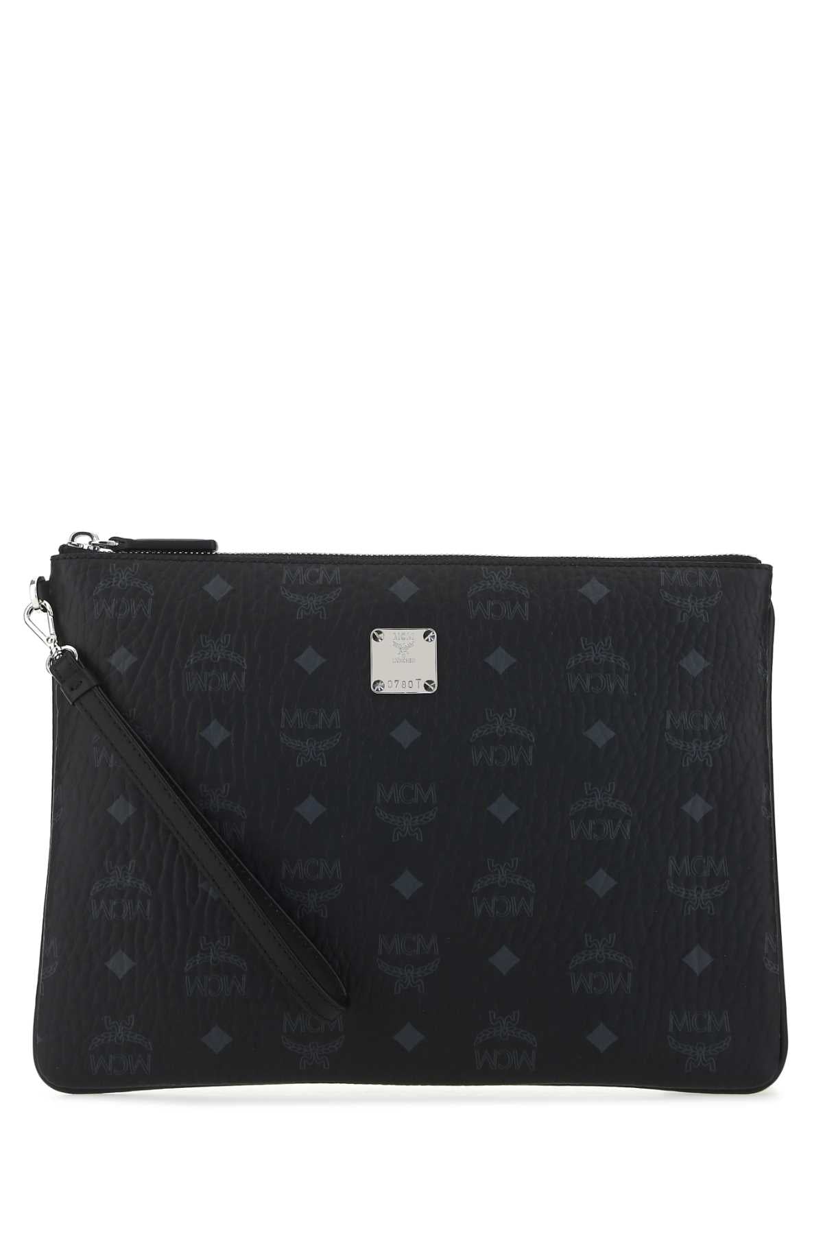 MCM Printed Canvas Clutch - Unisex Mini Accessory