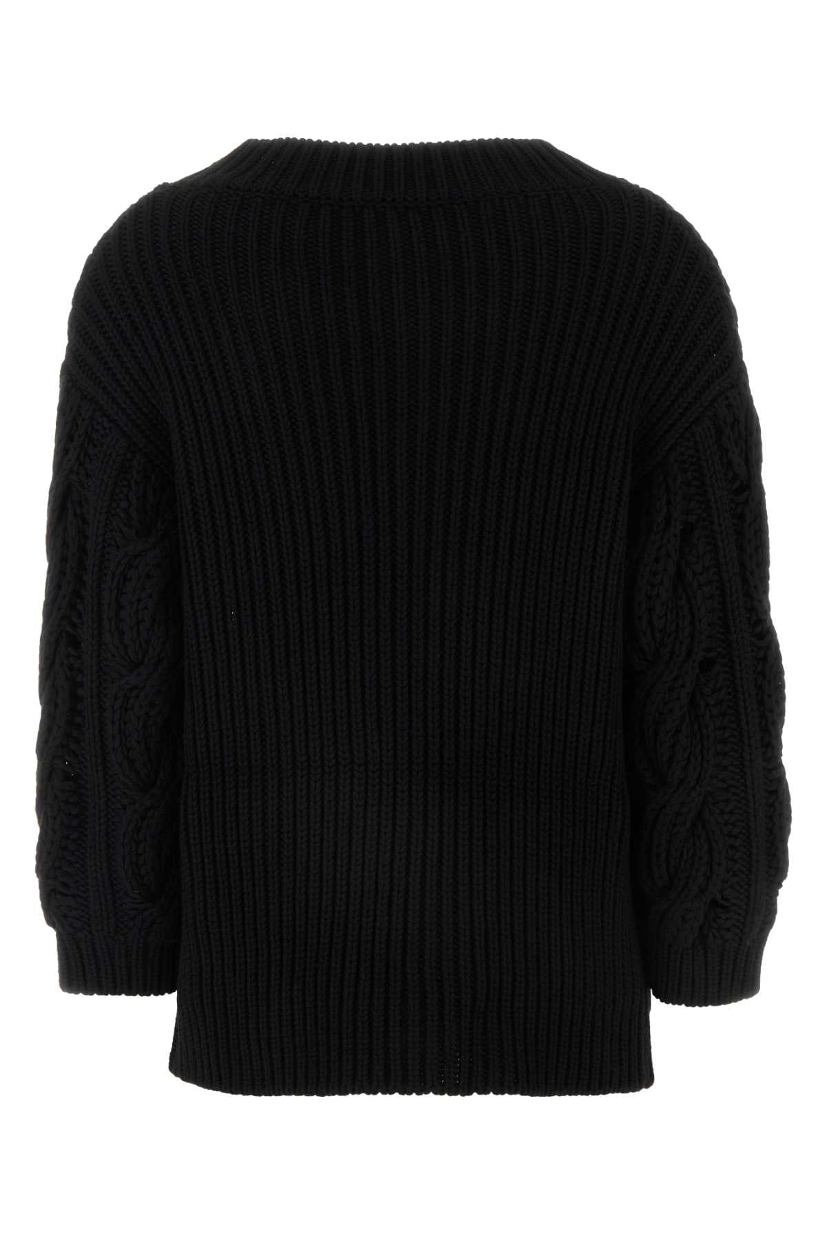 VALENTINO GARAVANI Chic Black Wool Sweater for Women