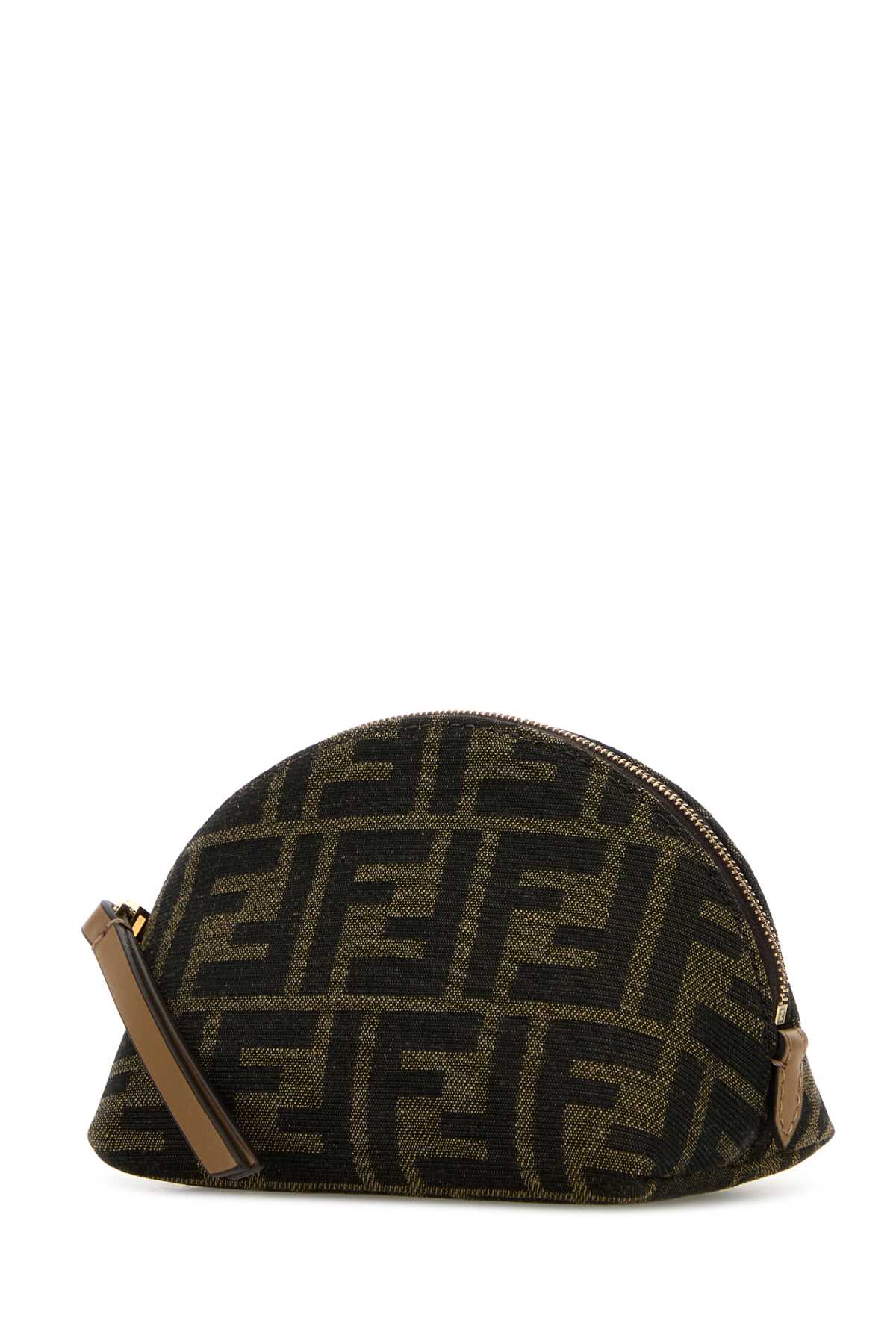 FENDI Embroidered Jacquard Beauty Case - 16 cm x 9 cm x 10 cm