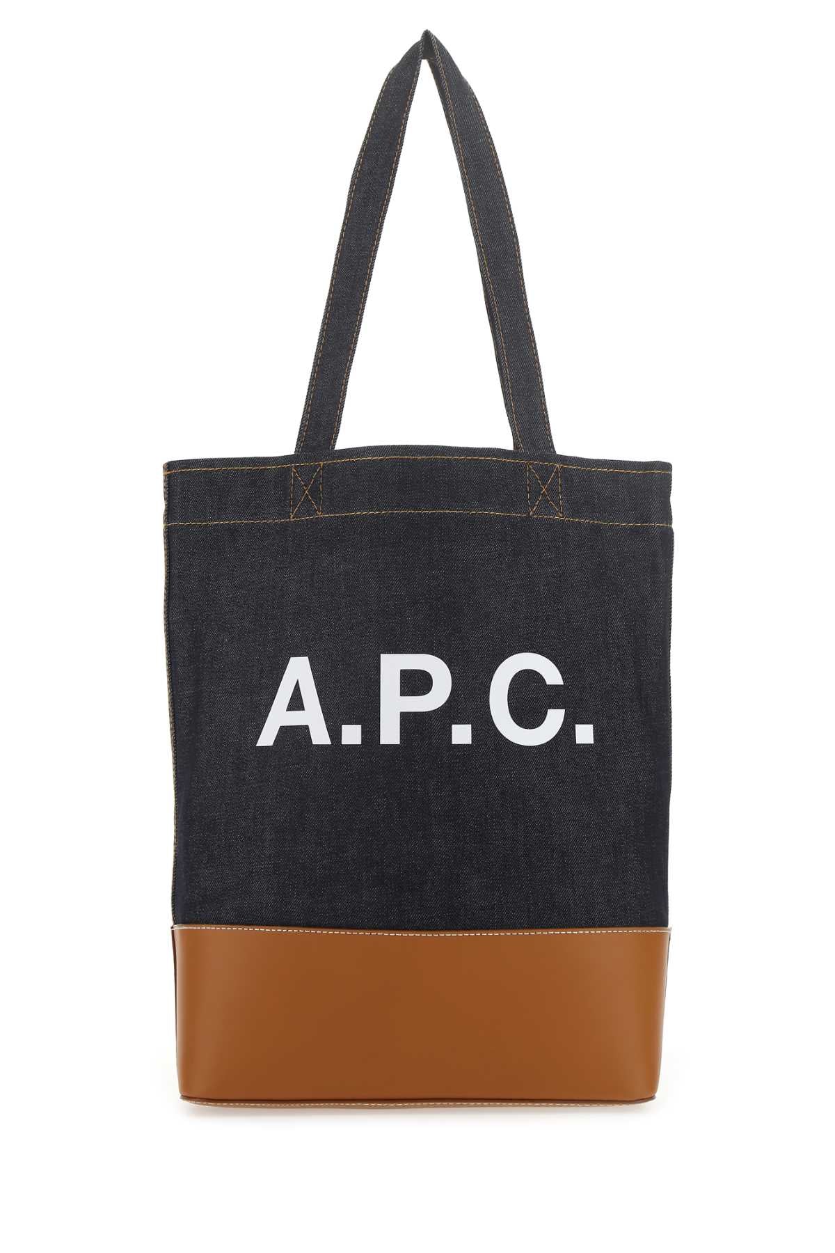 A.P.C. Denim Handbag 30cm x 41cm: A Modern Essential