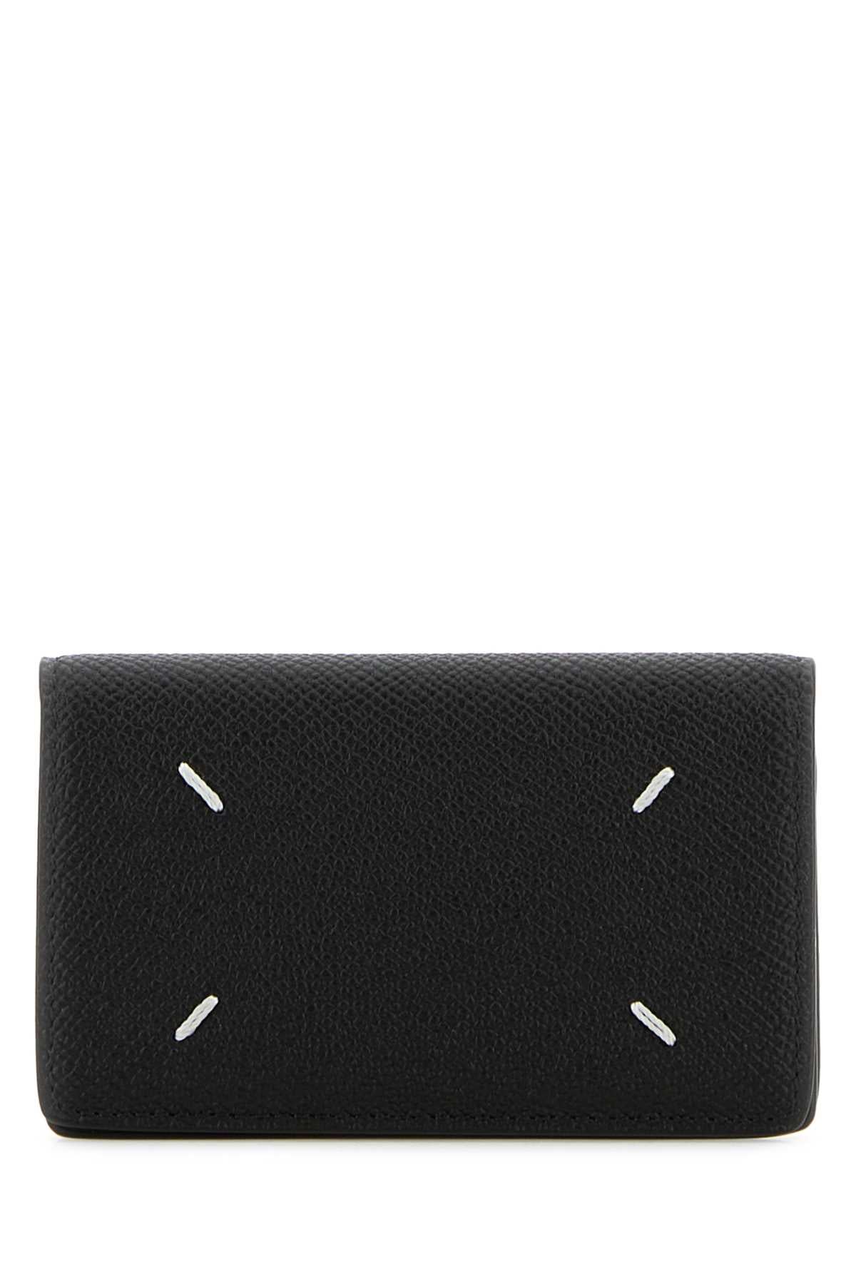 MAISON MARGIELA Mini Leather Card Holder - Elegant and Compact