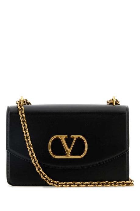 VALENTINO GARAVANI Mini Leather Vain Shoulder Handbag - 24cm x 16cm x 8cm