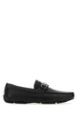 SALVATORE FERRAGAMO Elegant Black Leather Parigi New Loafers for Men