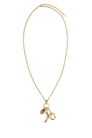 CHLOE Mini Gold Charms Necklace