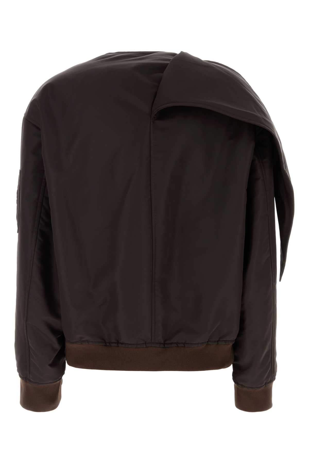 COURREGES Chocolate Padded Jacket for Women