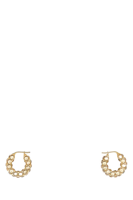 AMINA MUADDI Mini Embellished Metal Earrings