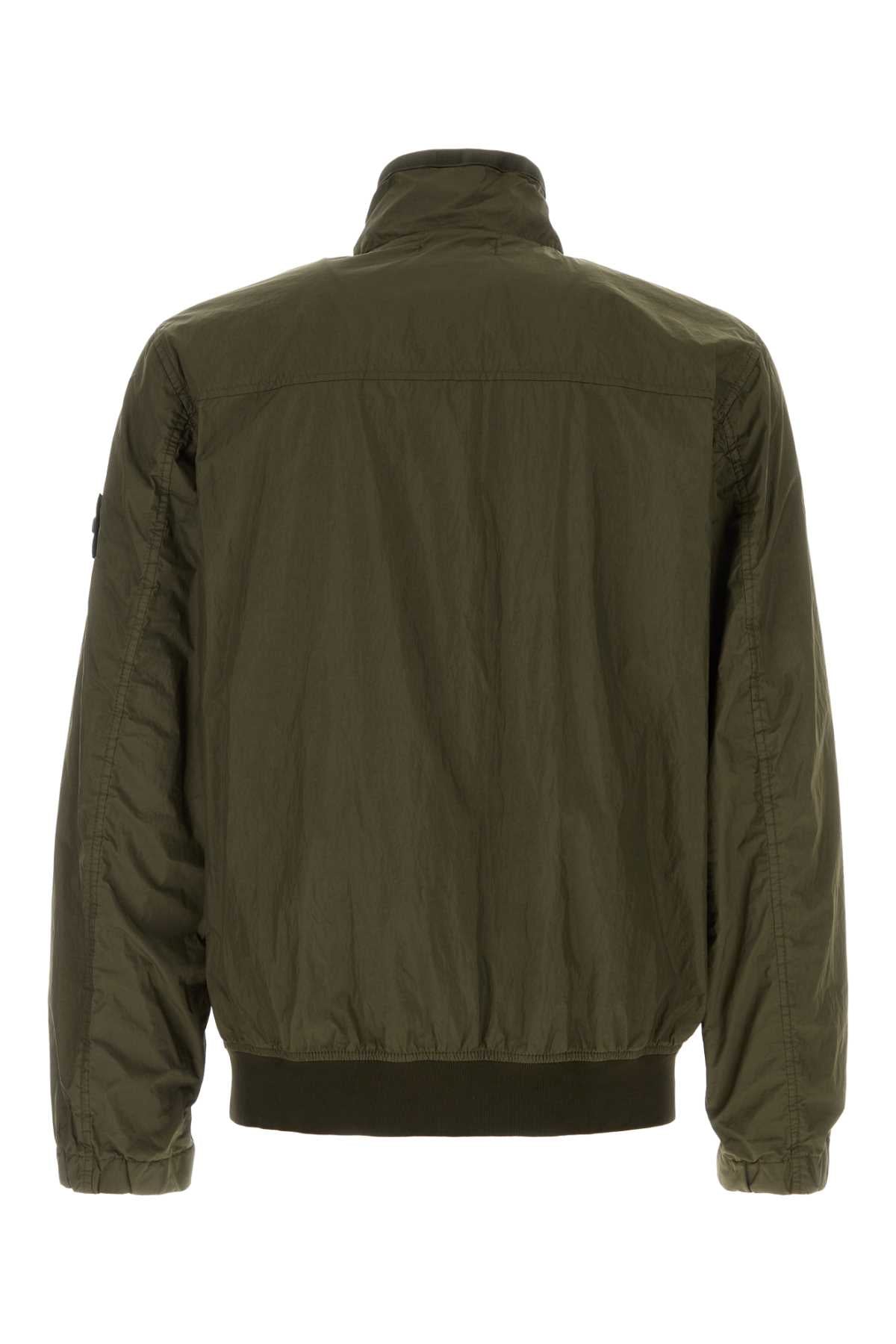 STONE ISLAND Military-Inspired Nylon Jacket for Men