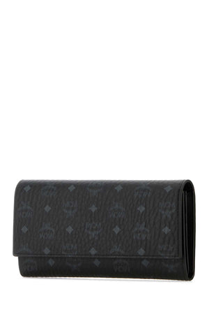 MCM Chic Printed Canvas Wallet - 19 cm x 10 cm