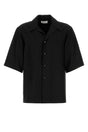 ALEXANDER MCQUEEN Black Viscose Blend Shirt for Men