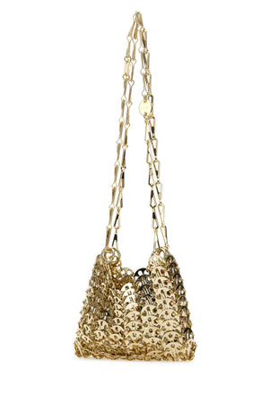 PACO RABANNE Mini Gold Metal Shoulder Handbag - 1969 Edition