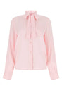 PRADA Pastel Pink Crepe Shirt for Women