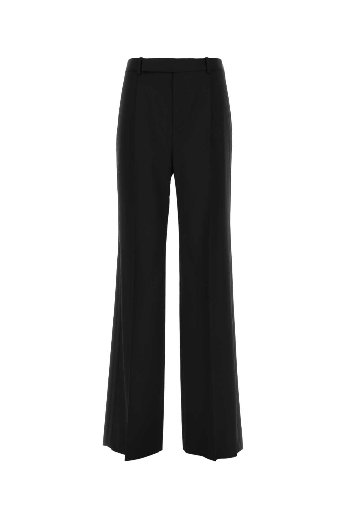 SAINT LAURENT Wide-Leg Wool Pants for Men - Effortless Style