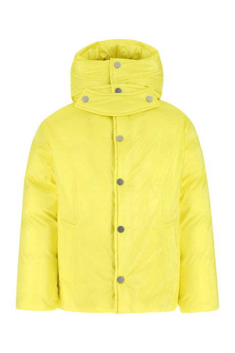 BOTTEGA VENETA Vivid Yellow Nylon Padded Jacket