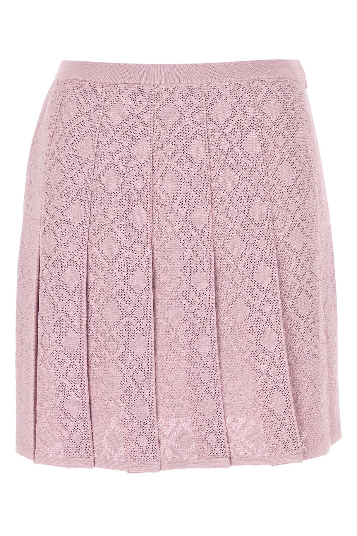 GIVENCHY Chic Pink Viscose Blend Mini Skirt