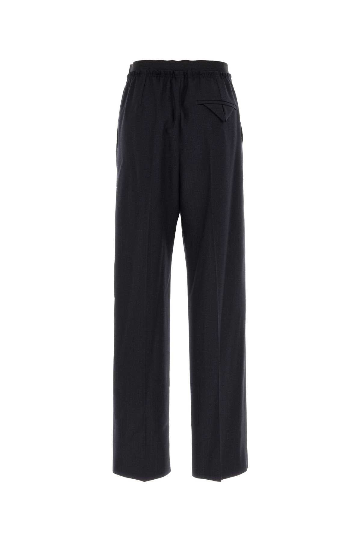 BOTTEGA VENETA Wide-Leg Wool Pants for Women