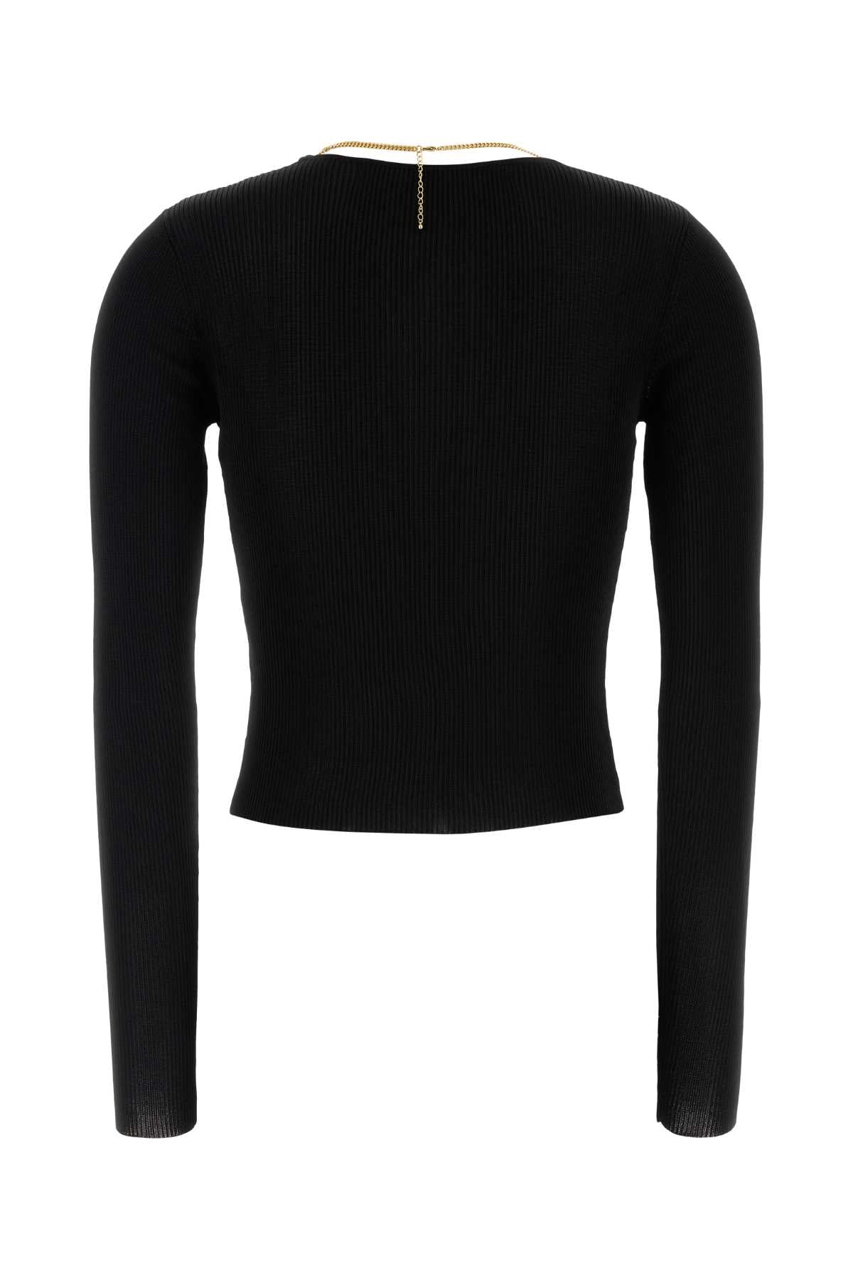 ALEXANDER WANG Chic Black Viscose Top for Women - Perfect for Every Occasion