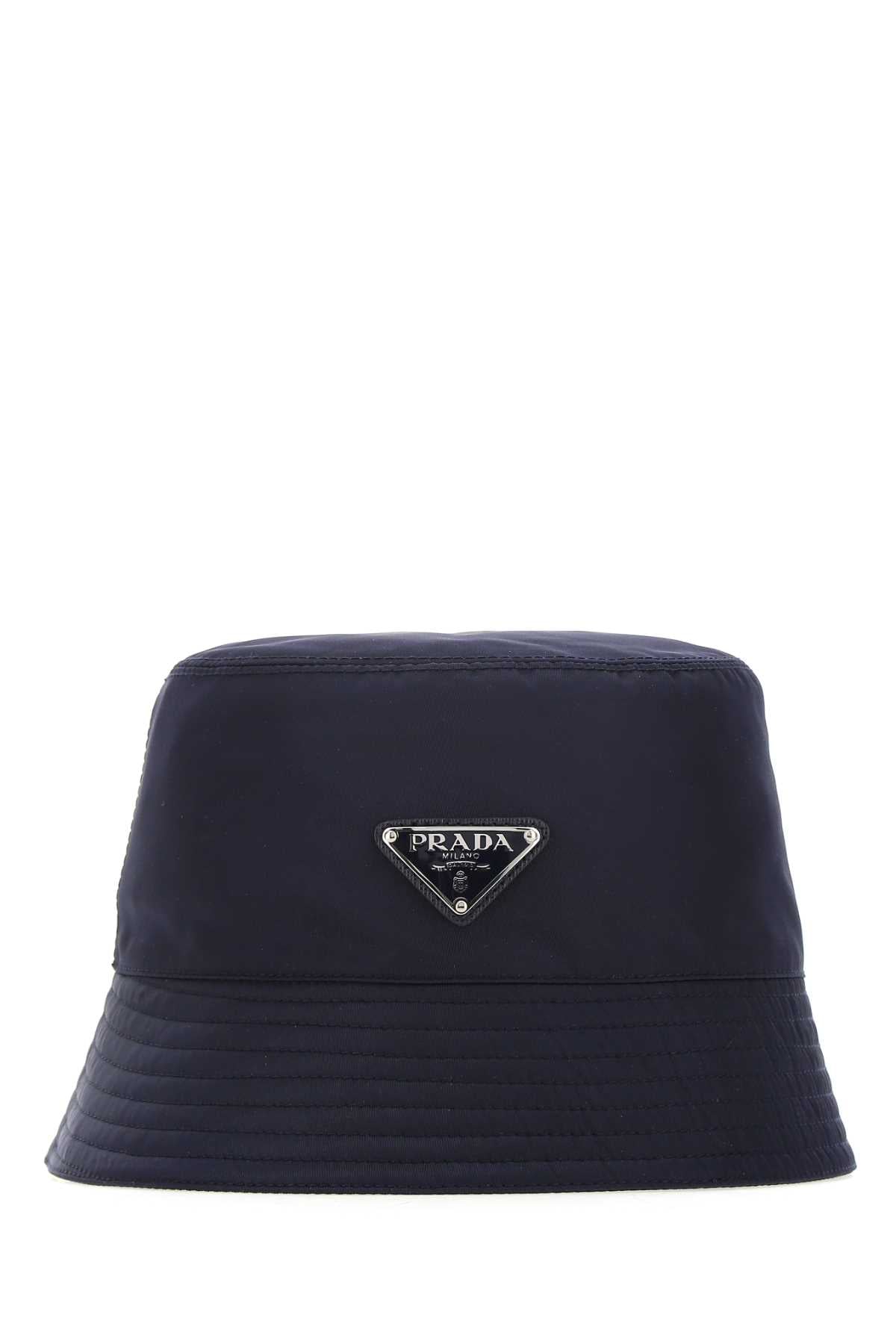 PRADA Midnight Blue Recycled Nylon Hat