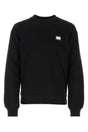 DOLCE & GABBANA Classic Black Cotton Sweatshirt for Men