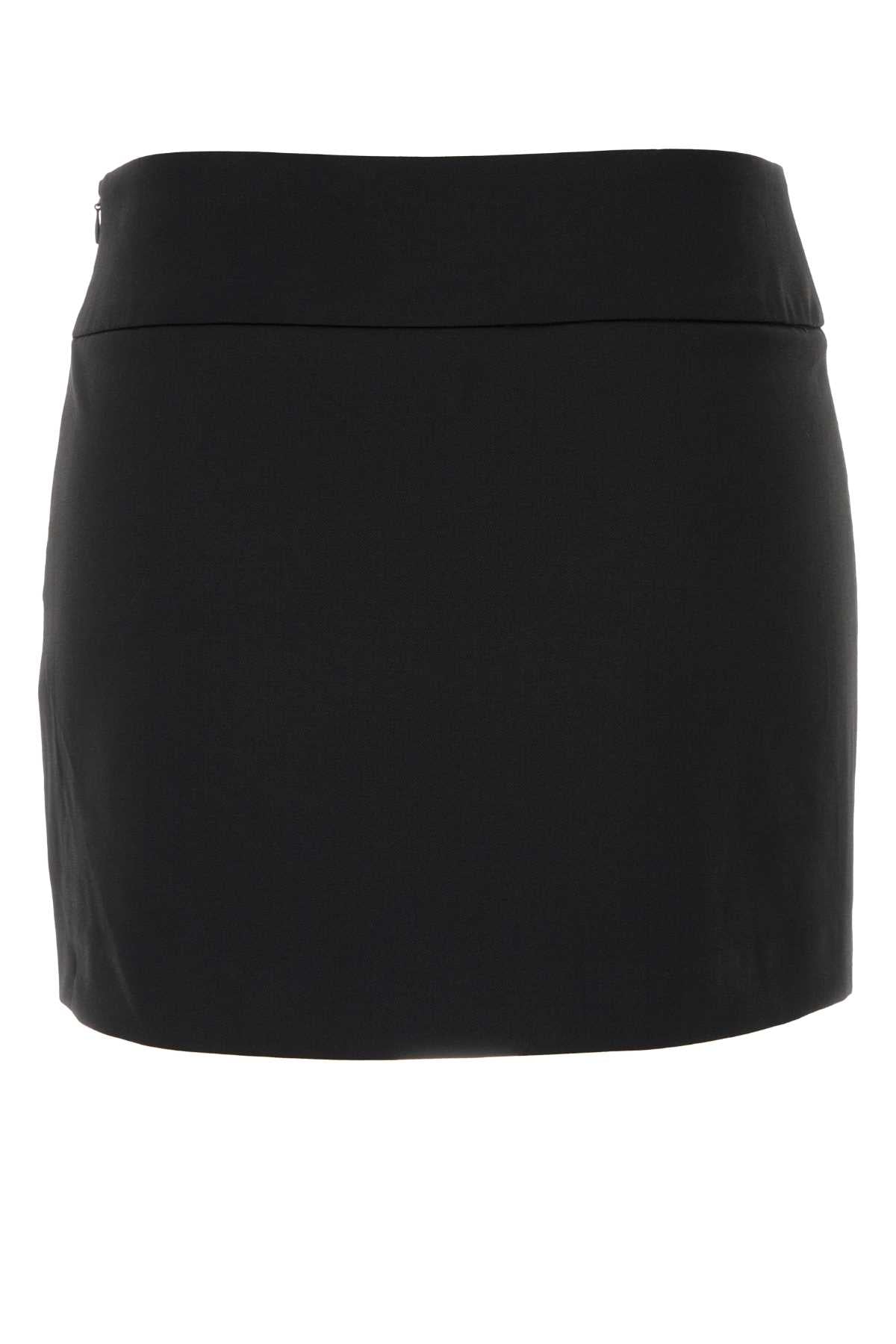 DIESEL Chic Black Stretch Mini Skirt