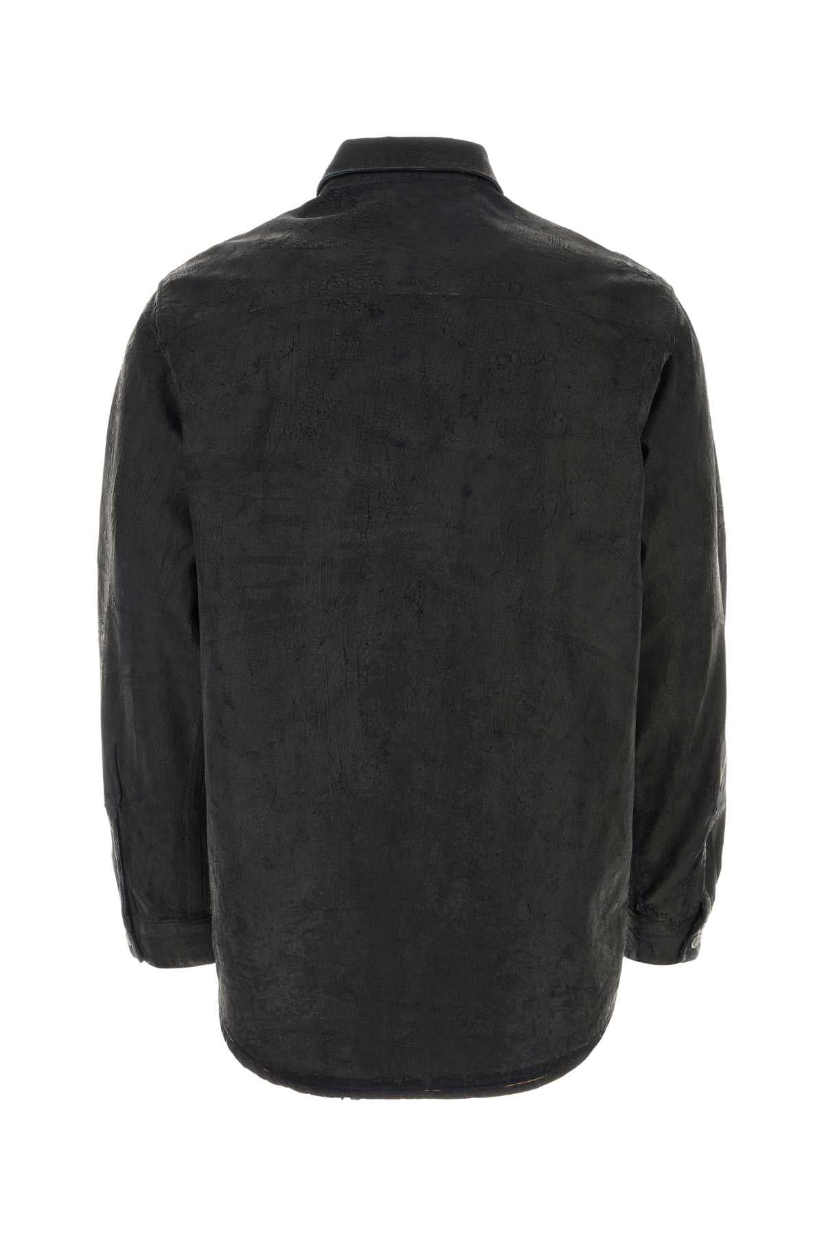 DIESEL Classic Black Denim D-Simply-Fse Shirt