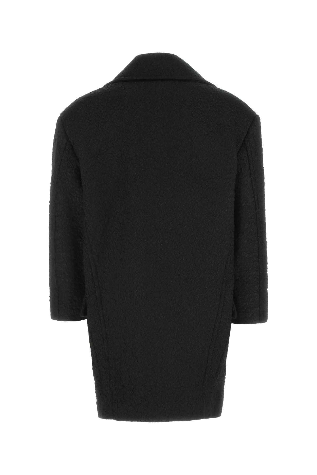 VALENTINO GARAVANI Sophisticated Black Wool Blend Jacket for Men