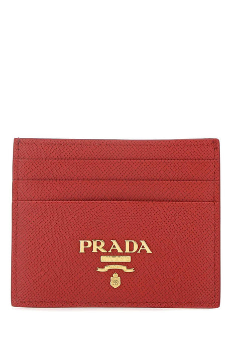 PRADA Mini Leather Card Holder