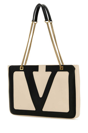 VALENTINO GARAVANI Leather Shopping Handbag - 35 cm x 26 cm