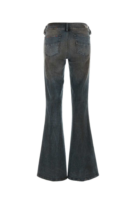 DIESEL Flared Stretch Denim Jeans for Women - Comfortable Fit