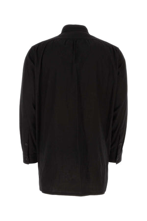 YOHJI YAMAMOTO Classic Black Cotton Shirt for Men